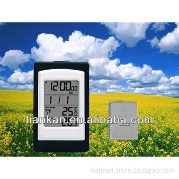 WT0120 Wall hanging outdoor sensor Wireless Weather Station LCD Alarm Clocks
